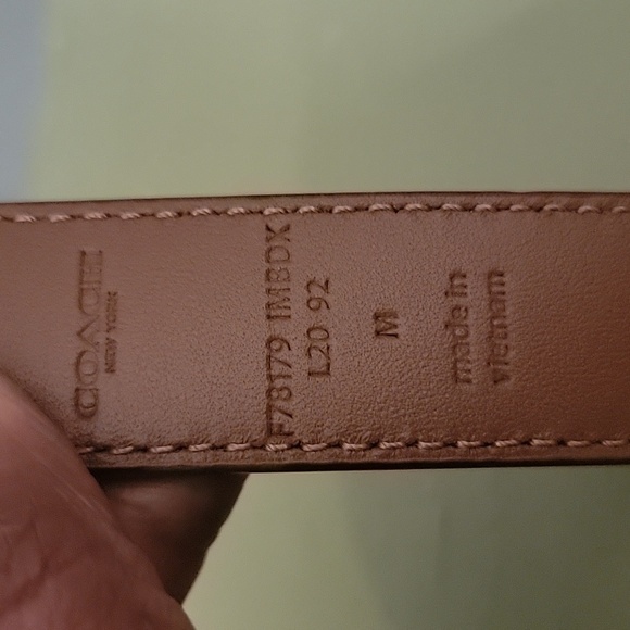 Coach belt - Picture 8 of 8